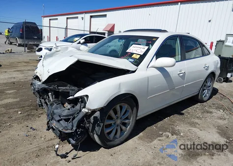 2006 Hyundai Azera Limited/Se from USA, damaged, VIN KMHFC46F26A096345